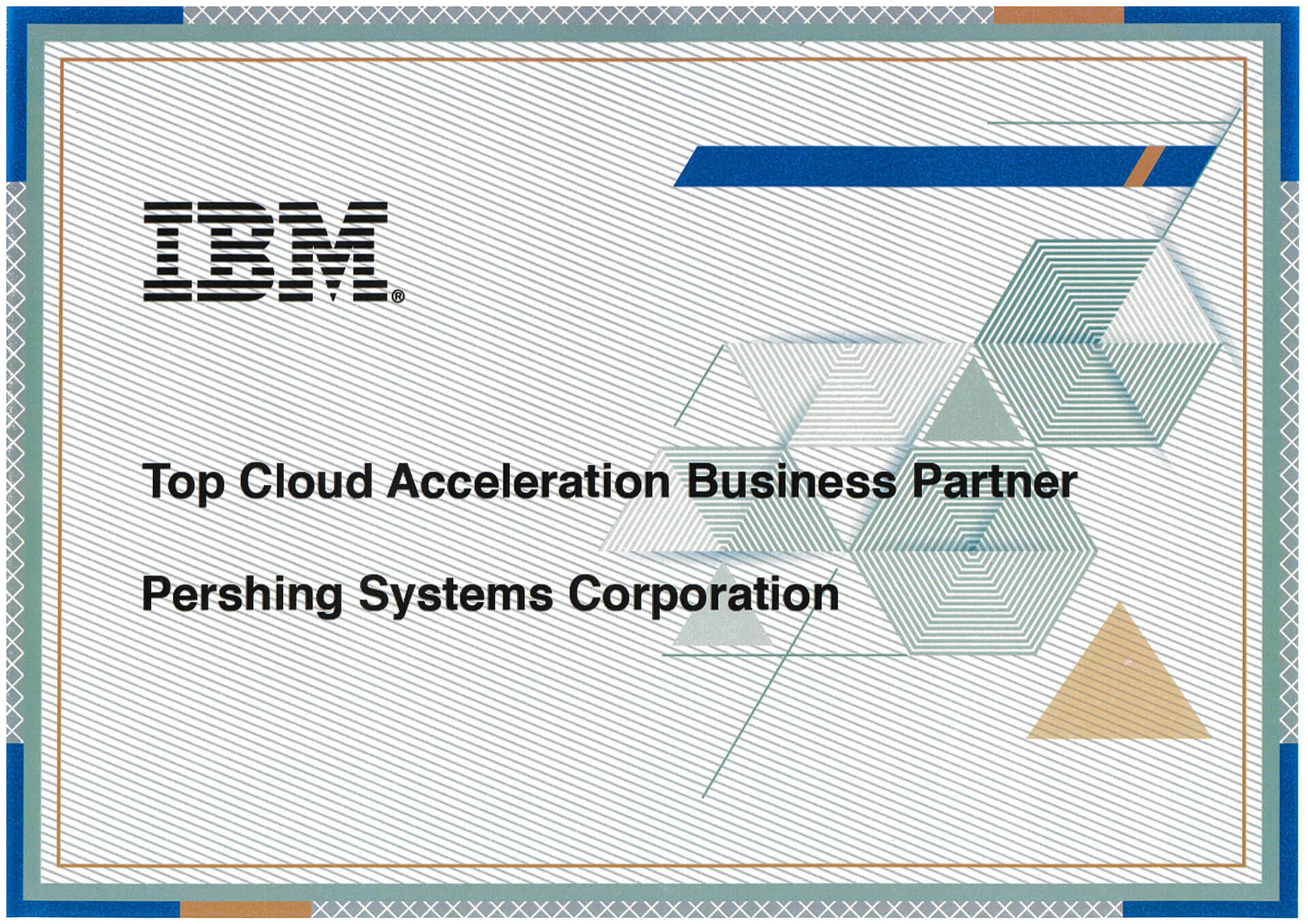 北祥公司榮獲 「IBM Top Cloud Acceleration Business Partner」