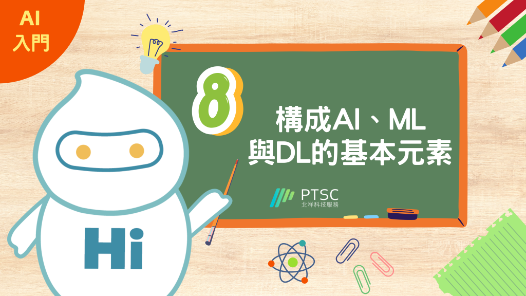 AI 入門：08構成 AI、ML 與 DL 的基本元素